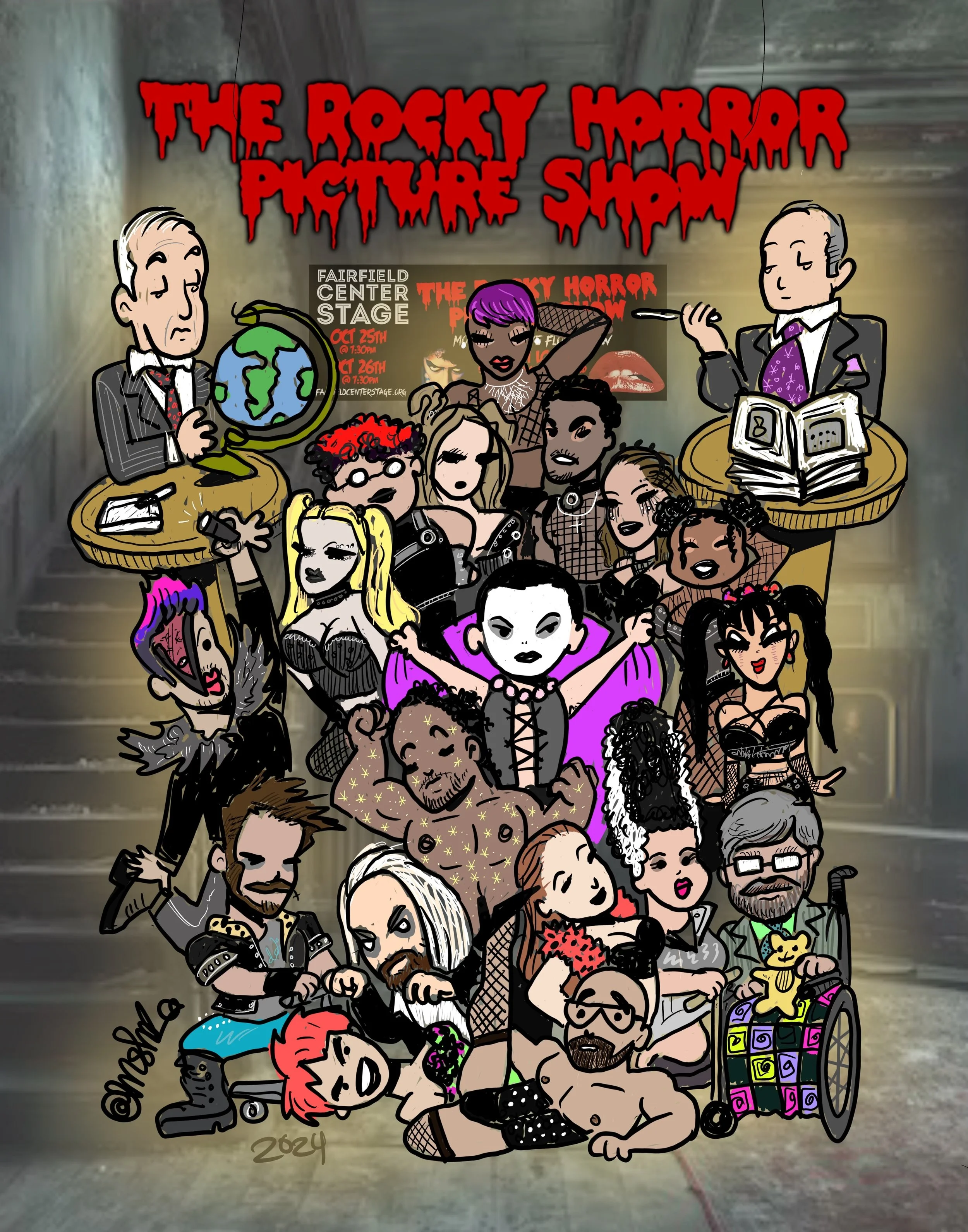 The Rocky Horror Picture Show Movie w Live Floor Show, Oct